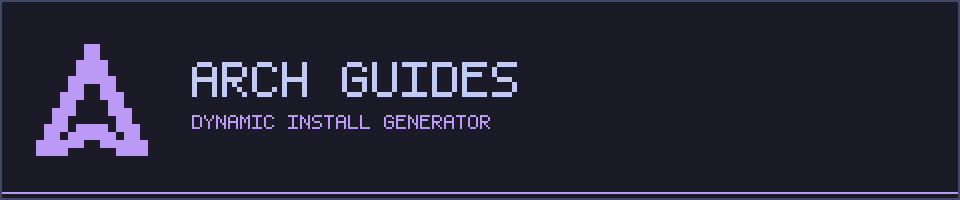 Arch Guides Banner